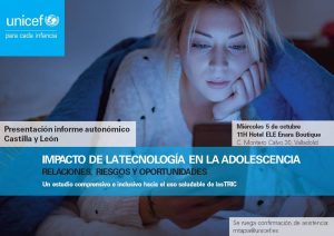 Presentación informe: Impacto de la tecnología en la adolescencia ...